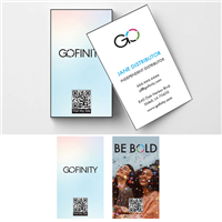 GOFINITY Photo Business Card - Vertical 02