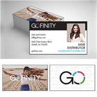 GOFINITY Photo Business Card - Horizontal