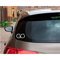 GOFINITY Go Logo Car Decal